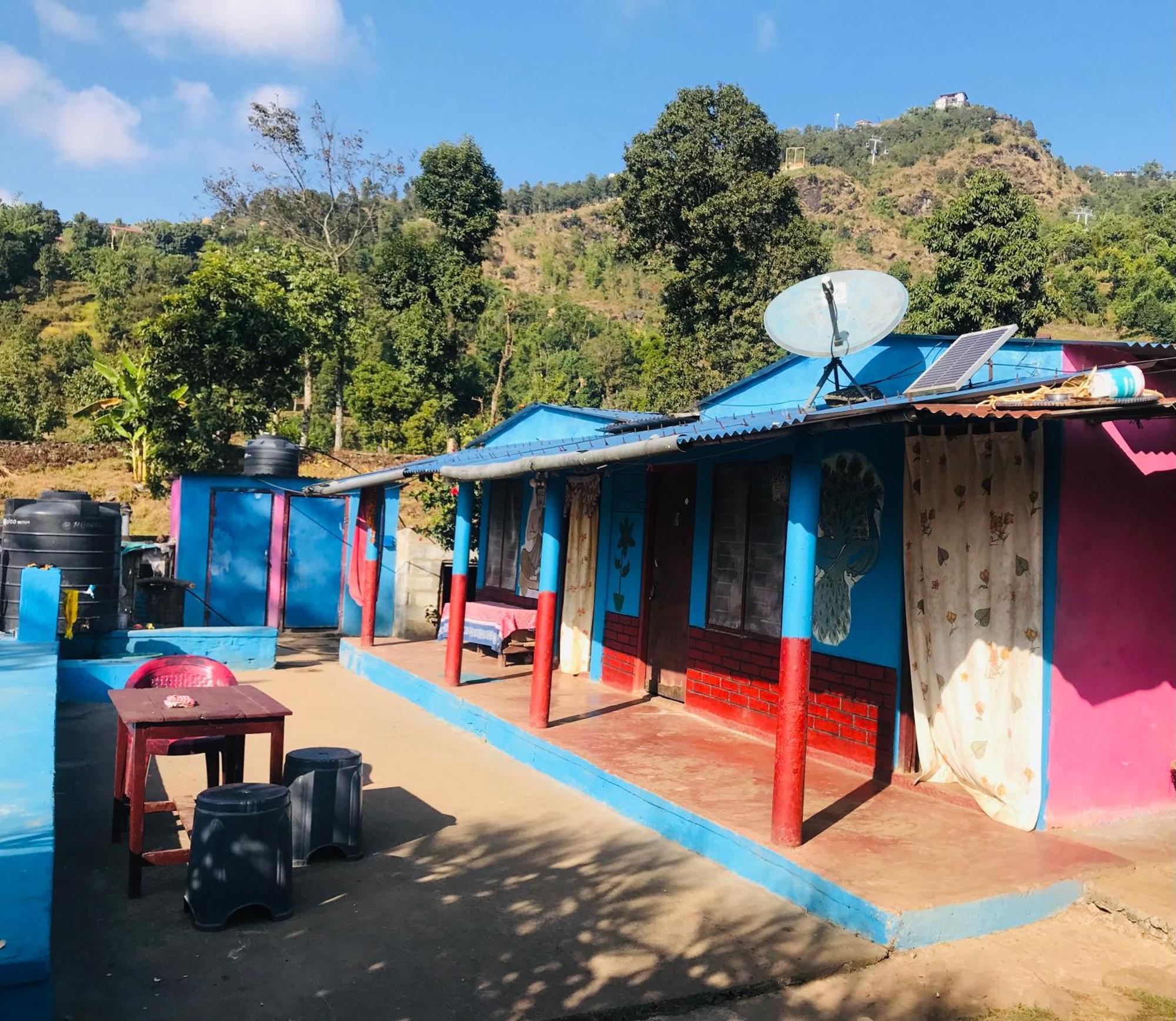 Hom'S Homestay & Farmstay Sarangkot Pokhara Exteriör bild